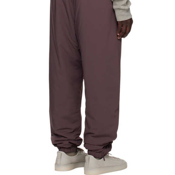 Fear of God Essentials Purple Taffeta Track Pant - Picture 4 of 4